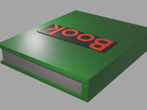 Book 3D Model