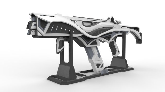 R-99 Cutting Edge - APEX - Printable - STL files 3D 打印模型 .c4d .max .obj .3ds .fbx .stl .blend 