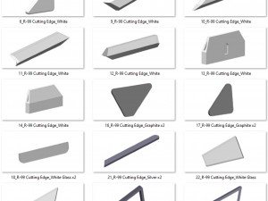 R-99 Cutting Edge - APEX - Printable - STL files 3D 打印模型