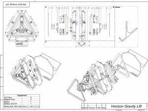 Gravity Lift - APEX - Printable - STL files 3D Print Model