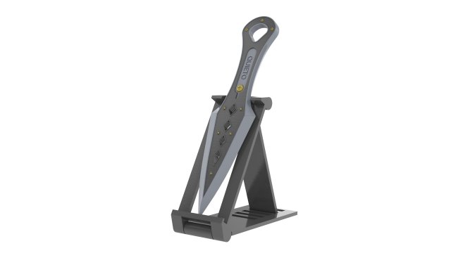Wraith Heirloom Kunai Knife - APEX - Printable - STL files 3Dプリントモデル .c4d .max .obj .3ds .fbx .stl .blend 