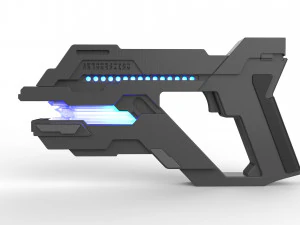 Asuran Replicator Stunner - Stargate - Para impress&atilde;o - Arquivos STL Modelo de Impressão 3D