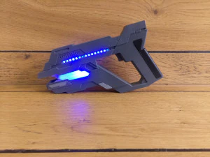 Asuran Replicator Stunner - Stargate - Para impress&atilde;o - Arquivos STL Modelo de Impressão 3D