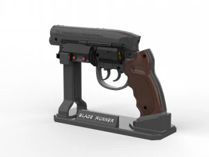 Deckards Pistol - Blade Runner - Printable - STL files 3D Print Model