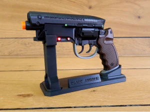Deckards Pistol - Blade Runner - Printable - STL files 3D Print Model