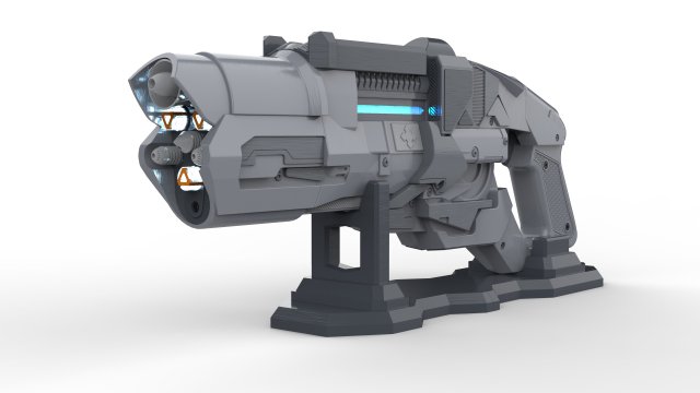 Cold Cannon - Legends Of Tomorrow - Printable - STL files 3D Print Model .c4d .max .obj .3ds .fbx .stl .blend 