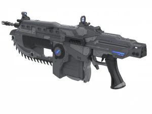 Lancer - Gears of War - Printable - STL files 3D Print Model
