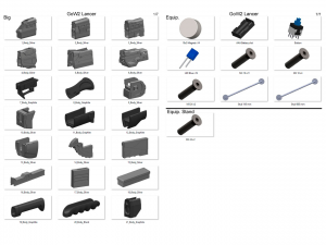 Lancer - Gears of War - Printable - STL files 3D 프린트 모델