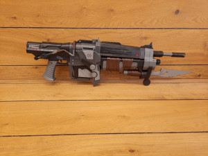 Retro Lancer - Gears of War - Printable - STL files 3D Print Model