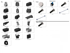 Retro Lancer - Gears of War - Para impress&atilde;o - Arquivos STL Modelo de Impressão 3D