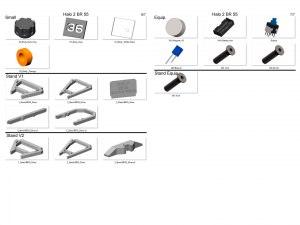 BR55 - Halo - Printable - STL files Modèles 3D en vedette