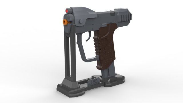 M6D Magnum - Halo - Printable - STL files 3D Baskı Modeli .c4d .max .obj .3ds .fbx .stl .blend 
