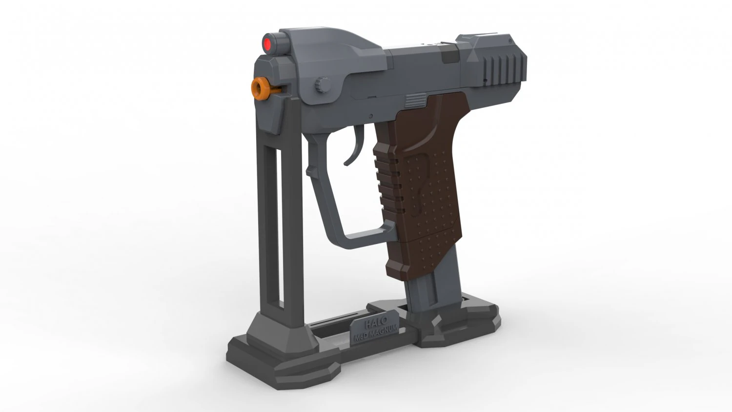M6D Magnum - Halo - Printable - STL files 3D Print Model .c4d .max .obj .3ds .fbx .stl .blend 