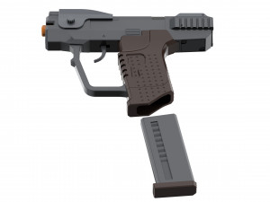 M6D Magnum - Halo - Printable - STL files 3D Baskı Modeli