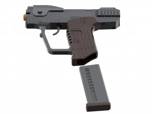 M6D Magnum - Halo - Printable - STL files 3D Print Model