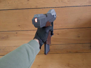 M6D Magnum - Halo - Printable - STL files 3D Print Model