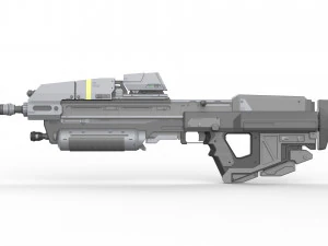 Гвинтівка MA37 - Halo - для друку - файли STL 3D Принт Модель