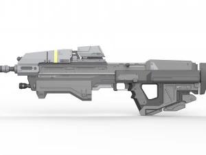 Гвинтівка MA37 - Halo - для друку - файли STL 3D Принт Модель