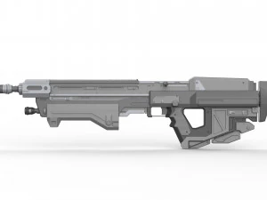 Гвинтівка MA37 - Halo - для друку - файли STL 3D Принт Модель