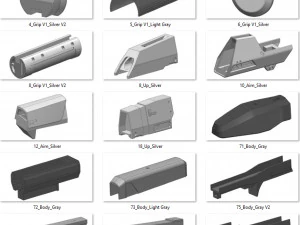 Гвинтівка MA37 - Halo - для друку - файли STL 3D Принт Модель