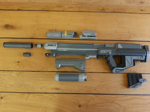 Гвинтівка MA37 - Halo - для друку - файли STL 3D Принт Модель