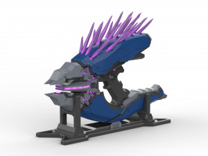 Needler - Halo Infinite - Printable - STL files 3D Print Model