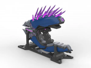 Needler - Halo Infinite - Para impress&atilde;o - Arquivos STL Modelo de Impressão 3D