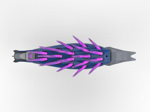 Needler - Halo Infinite - Printable - STL files Modelo de Impressão 3D