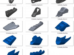 Needler - Halo Infinite - Printable - STL files Modelo de Impressão 3D