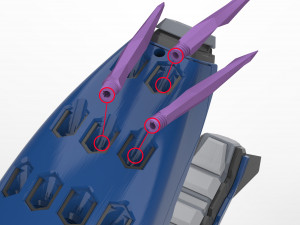 Needler - Halo Infinite - Printable - STL files Modelo de Impressão 3D