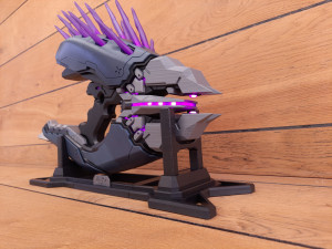 Needler - Halo Infinite - Printable - STL files Modelo de Impressão 3D
