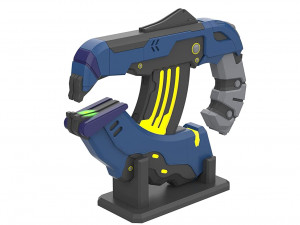 H2A Plasma Pistol - Halo - Printable - STL files 3D-printmodel