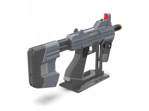 M7 SMG - Halo 3 - Printable - STL files 3D Print Model