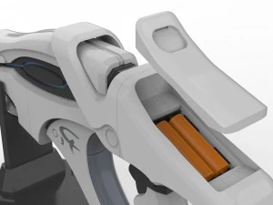 Scorpion Blaster - Mass Effect - Printable - STL files 3D Print Model