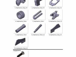 Hephaestus Wrench - Prey - Printable - STL files 3D प्रिंट मॉडल