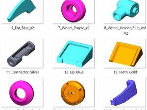 Rainbow Smash Unicorn - Fortnite - Printable - STL files 3D प्रिंट मॉडल