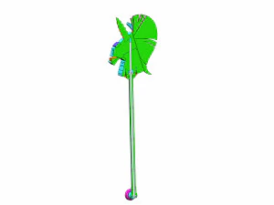 Rainbow Smash Unicorn - Fortnite - Printable - STL files 3D Print Model