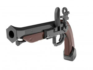 Pistola Marinera - Sea of ​​Thieves - Imprimible - Archivos STL Modelo de impresión 3D