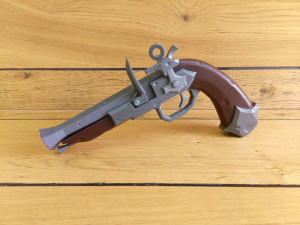 Sailor Pistol - Sea of Thieves - Printable - STL files Modèles 3D en vedette