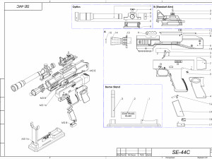 SE44c - Star Wars - Printable - STL files 3D प्रिंट मॉडल