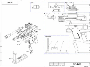 SE44c - Star Wars - Printable - STL files 3D Print Model