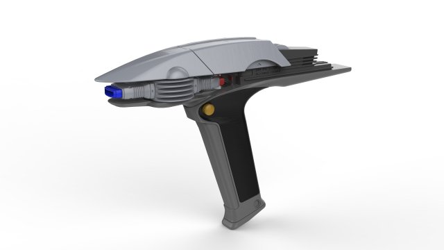 Beyond Phaser - Star Trek - Printable - STL files 3D Baskı Modeli .c4d .max .obj .3ds .fbx .stl .blend 