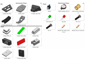 Boomerang Phaser - Star Trek - Printable - STL files 3D 打印模型