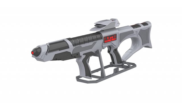 EVA Phaser Rifle - Star Trek - Printable - STL files 3D Baskı Modeli .c4d .max .obj .3ds .fbx .stl .blend 