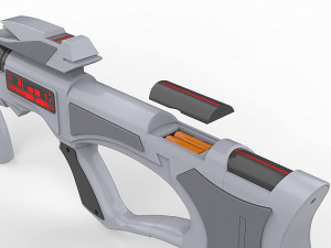 EVA Phaser Rifle - Star Trek - Printable - STL files 3D Baskı Modeli
