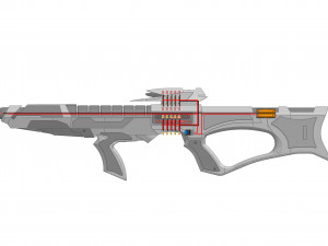 EVA Phaser Rifle - Star Trek - Printable - STL files 3D Baskı Modeli