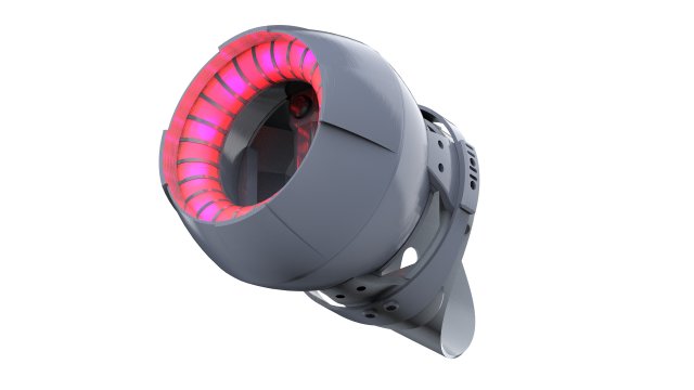 Hand Cannon 33rd Century - Star Trek - Printable - STL files Modelo de Impressão 3D .c4d .max .obj .3ds .fbx .stl .blend 