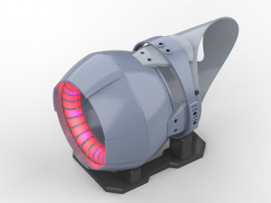 Hand Cannon 33rd Century - Star Trek - Printable - STL files Modelo de Impressão 3D