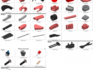 Hand Cannon 33rd Century - Star Trek - Printable - STL files Modelo de Impressão 3D