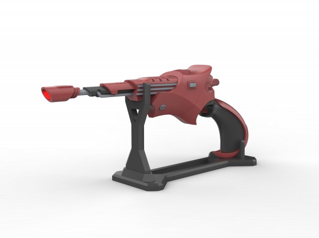 Klingon Disruptor - Star Trek - Printable - STL files 3D Принт Модель .c4d .max .obj .3ds .fbx .stl .blend 